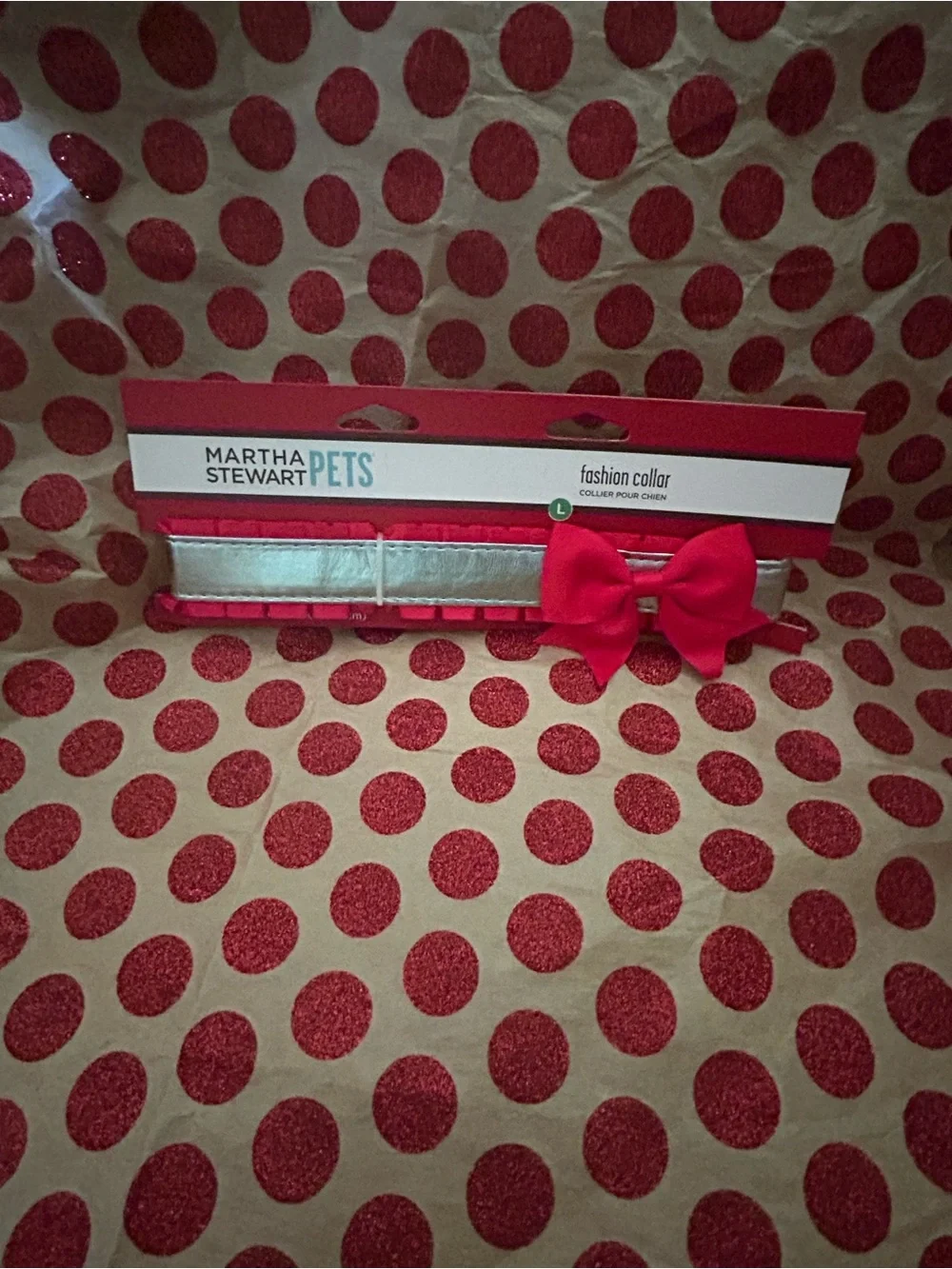 Martha Stewart dog collar